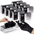 thumbnail image 1 of Guantes desechables FINITEX de nitrilo negro 3 mil 1000 piezas talla grande, 1 of 9