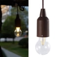 thumbnail image 3 of maskred Pull Cord Light Hanging Bulb Tent Camping Lamp Battery Operated black 5.5x16.5mm 1Set, 3 of 6