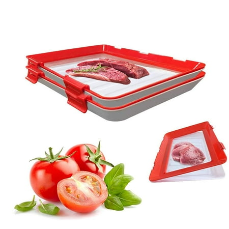 Food Tray Stackable Creative Food Preservation, Food Preservation Tray ...