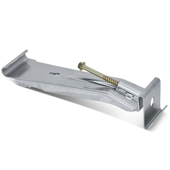 RGD Supply 6" Half Round Hidden Gutter Hangers Quick Screw Aluminum Pack of 50