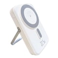 thumbnail image 1 of Power Bank Moreka K078 12000 mAh 22.5W carga magnética y cable C Blanco, 1 of 8