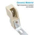 thumbnail image 4 of Uxcell 118mm R7S Socket, 1 Pack Ceramic Lamp Holder Halogen Socket Bulb Base Converter Straight Bracket Connector, 4 of 5