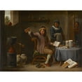 thumbnail image 3 of David Teniers The Younger 14x11 Black Modern Framed Museum Art Print Titled - The Consultation (circa 1660), 3 of 5