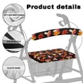 thumbnail image 5 of Jiueut Thanksgiving Medical Rollator Walker Seat & Back Cat Covers Mushroom Walker Seat Cushion Cover for Seniors 2 Piece Assistive Vehicle Cover for Women, 5 of 7
