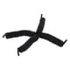 thumbnail image 5 of 1 par de bobinas elásticas para /adultos sin atar cordones de zapatos String Negro Hugo Sin cordones de zapatos, 5 of 9