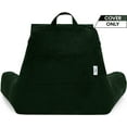thumbnail image 4 of Husband Pillow Medium Cover Aspen Edition Ramona Green, Reversible Microfiber to Microsuede, Side & Back Pockets - Handle for Easy Transport - Super Cozy Bed Rest Pillow Cover With Arms - Easy Care, 4 of 7