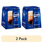 (2 pack) Pepsi Nitro, Draft Cola, Soda Pop, 13.65oz Can (Single Can) (Packaging May Vary)