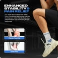 thumbnail image 4 of Special Essentials 1 Pair Ankle Brace for Men & Women: Relief for Plantar Fasciitis, Arch Support, Heel Spur Pain, Foot Swelling, Achilles Tendonitis, Ankle and Foot Compression Sleeve Sock, 4 of 7
