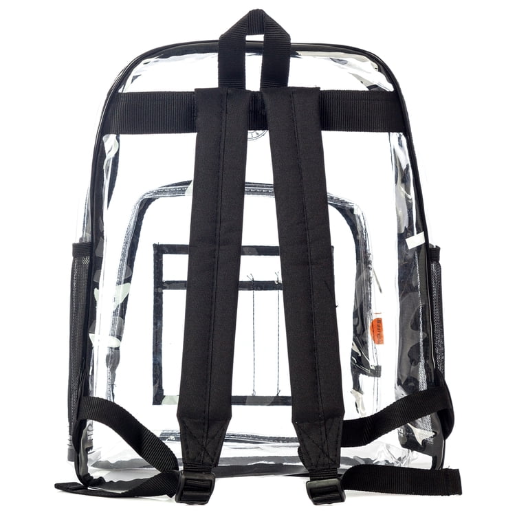 Heavy Duty Clear Backpack Durable See Through Student  display picture 1
