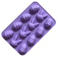 thumbnail image 3 of Easter Egg Rabbit Silicone Cake Fondant Chocolate Mold Biscuit Baking Supply, 3 of 5