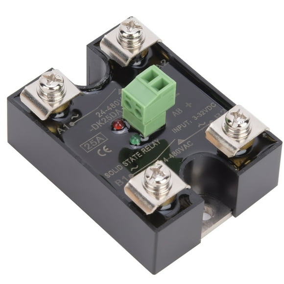 Single Solid State Relay SSR Channel DC Control Dual Channel AC SSR Solid State Relay 1 Phase SSR 24-480VAC