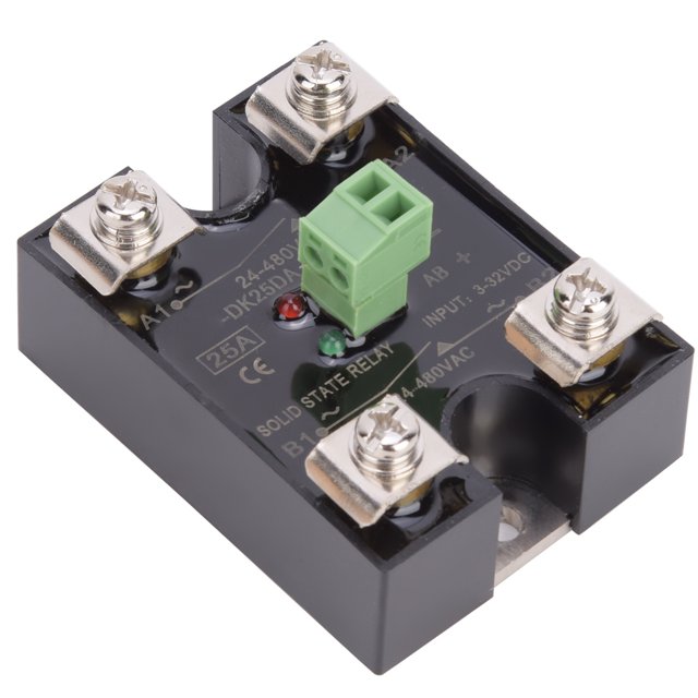Single Solid State Relay SSR Channel DC Control Dual Channel AC SSR Solid State Relay 1 Phase SSR 24-480VAC