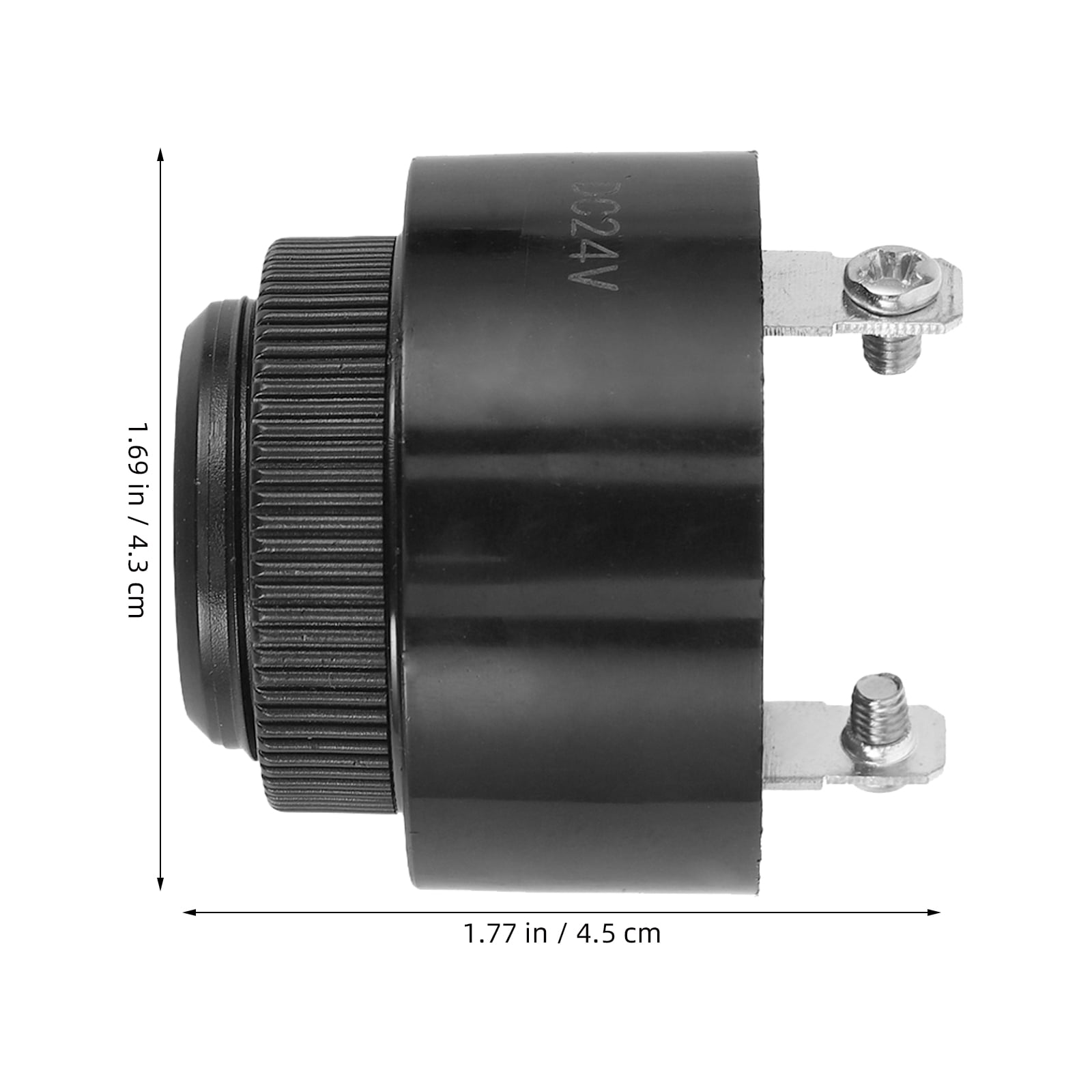 HEANUJJ 2Pcs Active Piezo Electronic Buzzer Black Lightweight Sound ...