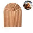 thumbnail image 1 of Bandeja de madera de haya estilo japonés con forma de remolino para pan y postre, tabla de cortar de madera, decoración para cocina y hogar, 1 of 8