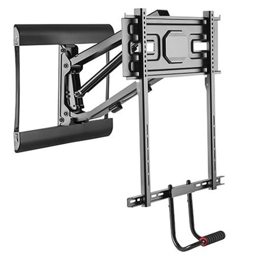 Impact Mounts Above Fireplace Pull Down Full Motion Tv Wall Mantel Mount 77lbs For 43 To 70 Com - Pull Down Wall Mount Tv Bracket Impact Mounts Above Fireplace Pull Down Full Motion Tv Wall Mantel Mount 77lbs For 43 To 70 Com - Pull Down Wall Mount Tv Bracket