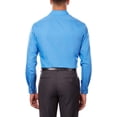 thumbnail image 3 of Van Heusen Chemise Habillée pour Homme en Popeline Coupe Régulière Unie à Col Pointu, Pacifico, Encolure 16 Pouces Manche 34 Pouces-35 Pouces, 3 of 6