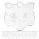 thumbnail image 1 of unbranded 10Ud Placas De Identificación Para Mascotas Pequeñas En Aluminio Con De, 1 of 8