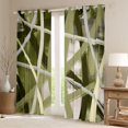 thumbnail image 2 of Castle Fairy Stripes Blackout Curtains Set of 2 (52x84 Each),Abstract Window Curtains, 2 of 6