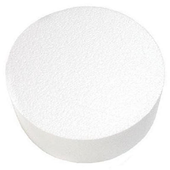 Oasis Supply 747064 Dummy Round Cake, 14" x 4", White