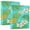 Hawaiian Pattern, variant on D-shaped Binder with 3 Ring - PVC Waterproof 1.5 Inch Binder with Clear Pocket, Hawaiian Pattern 5 ，1 pack