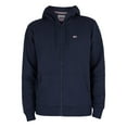 thumbnail image 6 of Tommy Jeans Regular Fleece Zip Hoodie, Blue, 6 of 6