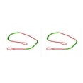 thumbnail image 4 of Advancent Accesorios de lazo CRS 004c de 26,5 pulgadas, ayuda de cuerda de Multicolor, ligero, de vuelo rápido, resistente a la abrasión, rojo y verde 2piezas, 4 of 6