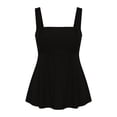 thumbnail image 6 of jjayotai Plus Size Tank Tops for Women Sleeveless Tops Square Neck Babydoll Peplum Blouse Casual Summer Going out T Shirts, 6 of 6