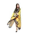 thumbnail image 3 of Fortune Cape de Fée pour Femmes avec Ailes de Papillon, Bourrelet Coloré, Costume de Cosplay d'Halloween, 3 of 5