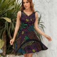 thumbnail image 7 of Mola De Panama Dress Summer Street Style Dresses Female Sleeveless Printed Sundress, 7 of 7