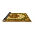 thumbnail image 2 of Ahgly Company Indoor Square Persian Yellow Traditional Area Rugs, 8' Square, 2 of 4