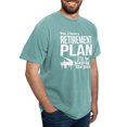 thumbnail image 4 of CafePress - Piano Retirement Plan T Shirt - Mens Comfort Colors Shirt, 4 of 5
