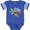 Football Blue and White, variant on Inktastic Mimi Little Monkey Grandchild Boys or Girls Baby Bodysuit