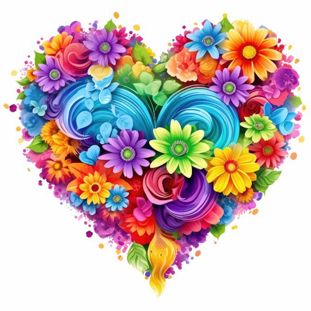 5D Bricolaje Taladro Diamante Pintura en Forma Corazón Del (HQ323)