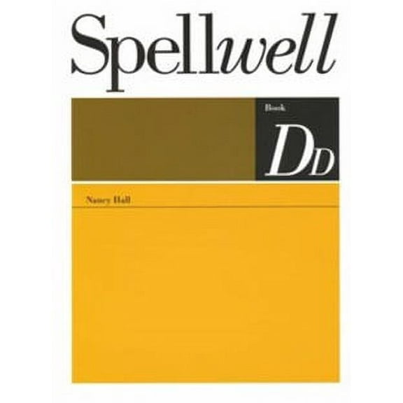 Spellwell Dd---Grade 5 (Homeschool Edition)