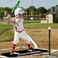 thumbnail image 5 of Baseball and Softball Batter Stance Training Mat, Baseball Aid Hitting Batting Practice Mat with Toes Facing Place Softball Batting Cage Practice Hitting Mat, Baseball Training Accessories, 5 of 9