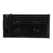 Gibraltar Mailboxes Reliant Large, Locking, Post Mount Mailbox, Black, MB981B01