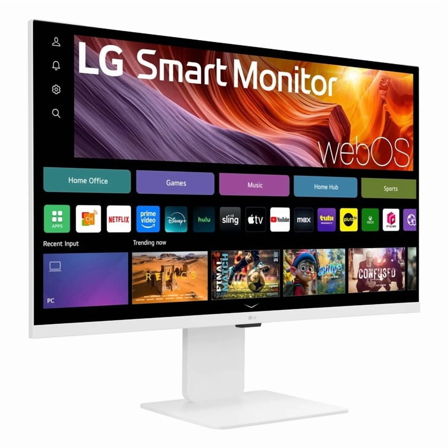 LG 32 Inch 4K UHD IPS Smart Monitor (32U850SA-W) with webOS and