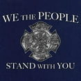 thumbnail image 3 of Tee Hunt We The People Stand with You T-Shirt Firefighter Fire and Rescue Mens Shirt, Purple, 5X-Large, 3 of 5