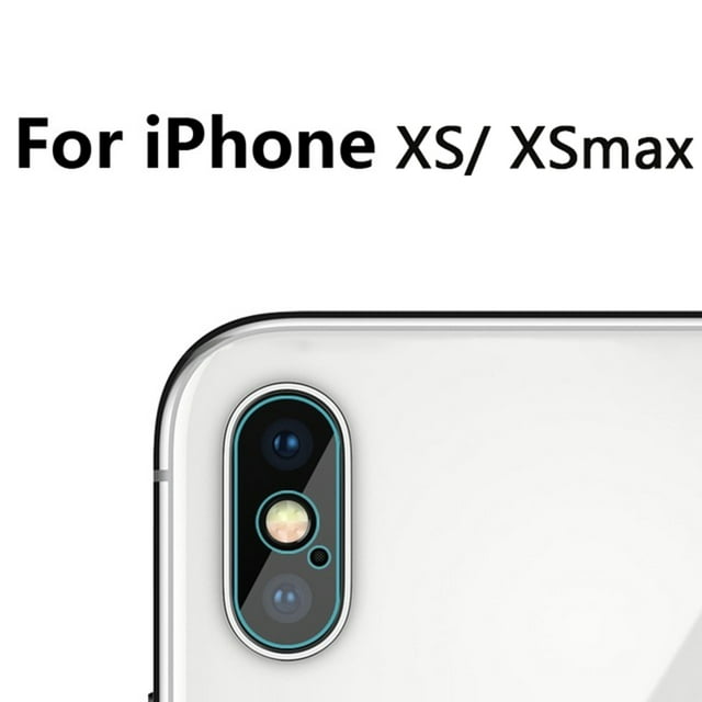 Workhe Replacement for iPhone 6/6S/6 plus/6S plus/7/8/7 plus/8 plus/X/XS/XS max Tempered Glass Clear Lens Film Back Camera Protector