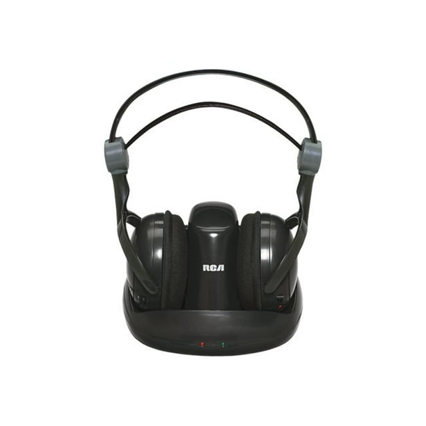 RCA WHP141 Headphones full size wireless black Walmart.ca