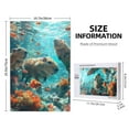 thumbnail image 4 of Naloa Underwater Swimming Guinea Pig Custom Puzzles Personalized Puzzle 1000 Pieces from Photo Custom Jigsaw Puzzle for Wedding, Graduation, (29.5×19.7in, Vertical), 4 of 9