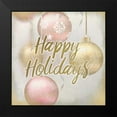 thumbnail image 2 of Allen, Kimberly 20x20 Black Modern Framed Museum Art Print Titled - Happy Holidays Ornaments, 2 of 5