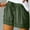 Green, variant on TRUBKH shorts for women athletic shorts for women linen shorts womens shorts casual bermuda shorts for women Summer Large Size Elastic Decorative Buttons Pocket Casual Shorts Black L