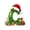 C, variant on Acrylic Alphabet Christmas Ornament, Individual Letter Hanging Decoration for Holiday Tree, Personalized Initial Pendant for Indoor Home Decor