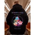 thumbnail image 3 of Sudadera con capucha con estampado gráfico divertido de grafiti para hombre, otoño 2023, Y2K, sudaderas holgadas vintage, sudaderas con capucha de moda de hip hop, 3 of 5