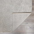 thumbnail image 6 of Hauteloom Neutral Collection Horsley Living Room, Bedroom Area Rug - Modern Abstract Striped Boho - Shaggy High Pile - Beige, Gray - 6'7" x 9'6", 6 of 12
