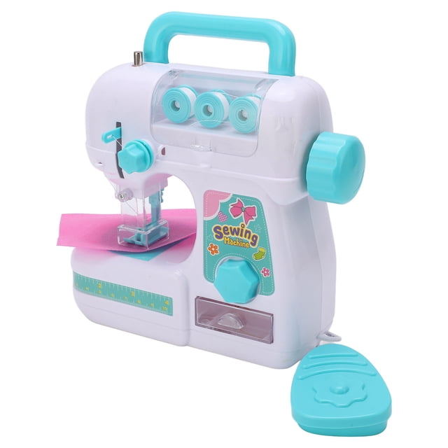 Mini Machine à Coudre, Facile à Utiliser Protection de l'Environnement en Plastique de Jouet de Machine à Coudre pour Enfants