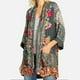thumbnail image 2 of Cárdigan de mujer, cárdigan frontal abierto, nuevo cárdigan con estampado de flores para mujer, chaqueta con bolsillo, Top para mujer Odeerbi ODB-2, 2 of 5