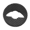 thumbnail image 3 of Steering Wheel Cover Trim,Carbon Fiber Steering Wheel Steering Wheel Decor Emblem Steering Wheel Trim Versatile Functionality, 3 of 8