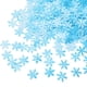 thumbnail image 2 of 1000 piezas de copos de nieve y confeti para decoraciones navideñas, confeti de invierno, paquete de fiesta de nieve para bodas, cumpleaños, fiestas navideñas, suministros de decoración de, 2 of 8